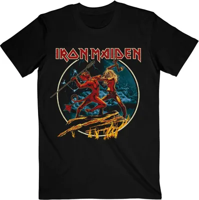 Produktbild von Iron Maiden - "Run To The Hills" T-Shirt für Herren/Damen Uni RO4880 (S) (Schwarz)
