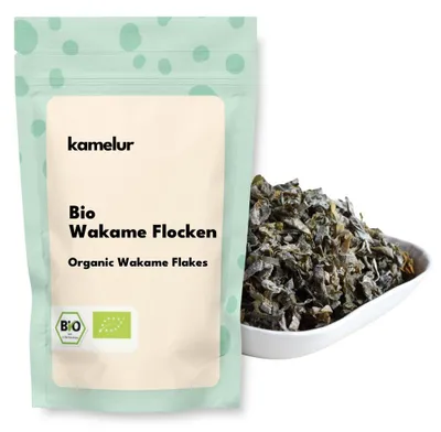 Produktbild von Kamelur Bio Wakame Flocken 100g
