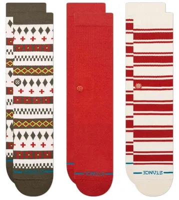 Produktbild von Stance Cabin Days Crew Socken 3er Pack Multi