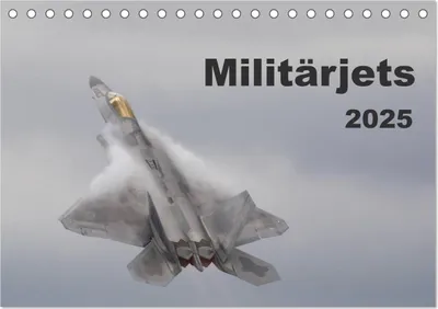 Produktbild von Militärjets (Tischkalender 2025 DIN A5 quer), CALVENDO Monatskalender