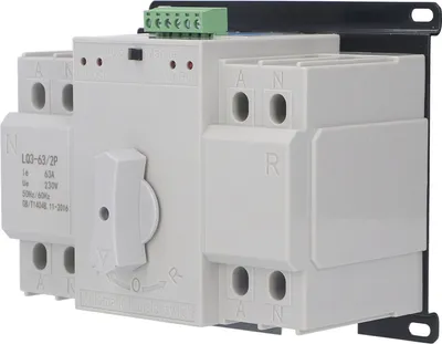 Obrázek produktu pro AC230V 63A 2P Automatický přepínač s dvojitým přepínáním napájení pro elektrická zařízení