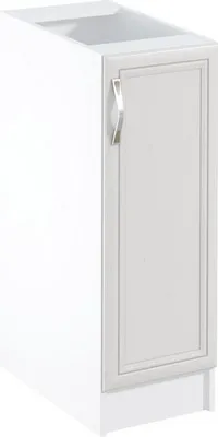 Produktbild von Kondela Niedriger Küchenschrank Sizilien D30 P - weiß / kiefer Andersen