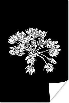 Produktbild von MuchoWow® Poster Blumen - Blumenstrauß - Vintage 120x180 cm - Kunstposter