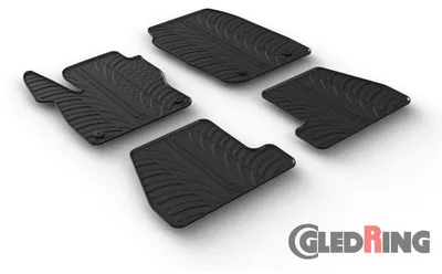 Produktbild von Gledring Fußmatten Set Gummi für FORD FOCUS III Turnier Vorne+Hinten