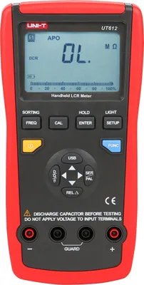 Immagine prodotto di Dispositivo di misura LCR digitale UNI-T UT612, USB, 100 kHz