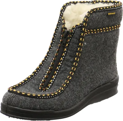 Produktbild von Intermax Damen Hausschuh black/grey