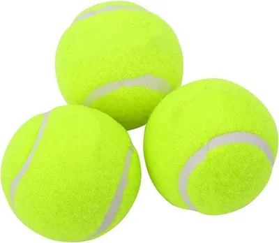 Productafbeelding van Drie tennisballen - onmisbare trainingsballen voor tennis - sportartikelen, vereist HTML.