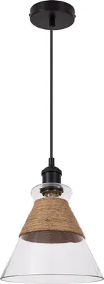 Produktbild von Pendelleuchte Glas Royesa Schwarz