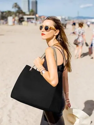 Produktbild von Famanu Strandtas XXL mit Reißverschluss - für Damen