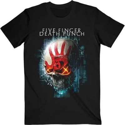 Produktbild von Five Finger Death Punch Interface Skull Black M T-Shirt