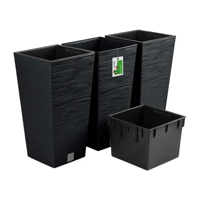 Obrázok produktu pre Kvetináč FURU Square Balcony Box Kvetináč antracit 35 L