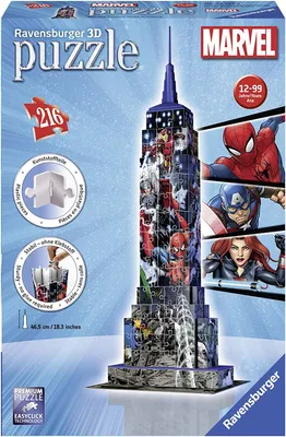Produktbild von Ravensburger 3D Puzzle Marvel Empire State Building, 125173