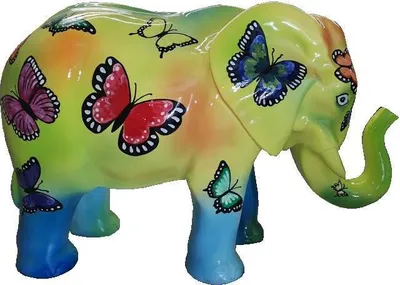 Produktbild von Designer Figur Statue Moderne Figuren Dekoration Elefant Deko Garten Skulpturen