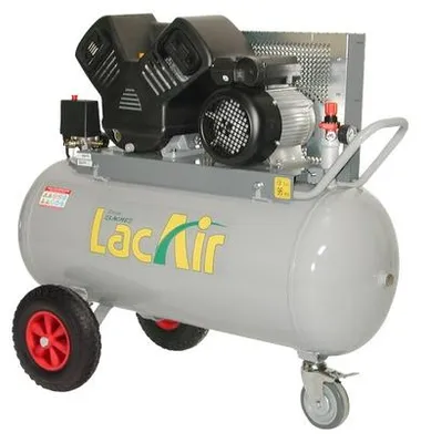 Image de Compresseur à courroie 3000 W monophasé TwinAir 17/100 M - LACME LACAIR - 462600