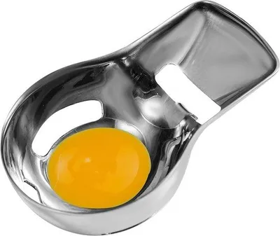 Produktbild von Famanu Eierscheider aus rostfreiem Stahl - für das Trennen von Eiweiß und Eigelb