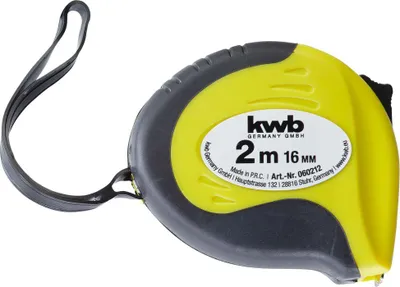 Immagine prodotto di kwb 060212 Tape measure 2 m Steel, Plastic