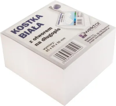 Immagine prodotto di Adesivo bianco 85x85mm 5cm fessura per penna