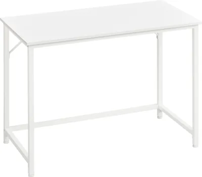 Produktbild von VASAGLE Schreibtisch Computertisch 100 x 50 x 75 cm schmaler Bürotisch weiß