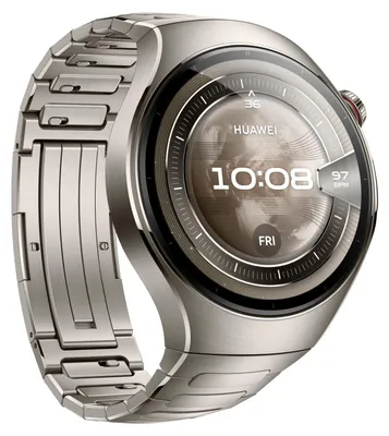 Obrázok produktu pre Huawei WATCH 5, 3,81 cm (1.5"), AMOLED, Dotyková obrazovka, Wi-Fi, GPS, 58 g