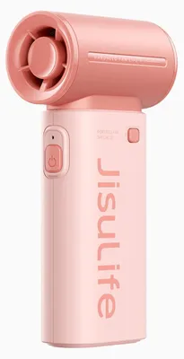 Produktbild von JisuLife Life9, Pink, 1 Lüfter, 18 h, Handventilator, 1 Stück(e), 5000 mAh