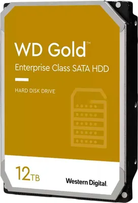 Zdjęcie produktu dla Western Digital Gold WD122KRYZ, 12 TB, 7200 RPM, 512 MB, 3.5", Serial ATA III