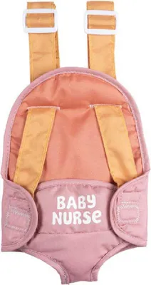 Produktbild von Smoby Baby Nurse Puppentrage für Puppen bis 42 cm mit verstellbaren Schultergurten