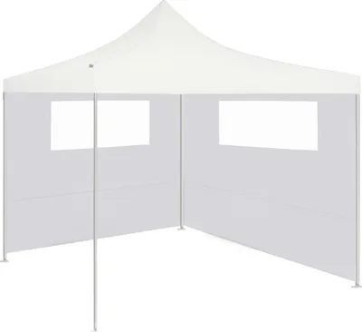 Immagine prodotto di Parete con Finestre per Gazebo 6x2 m Bianca