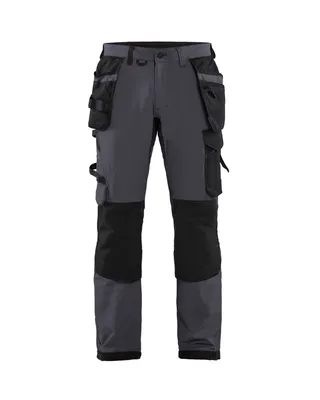 Produktbild von Blakläder® Handwerker Arbeitshose 4-Wege-Stretch 1522 1645 in div. Farben, Farbe:schwarz/gelb, Größe:150 (102)