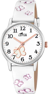 Obrázek produktu pro Dětské hodinky Lotus Youth Classic Elegant Leather Wristwatch white UL18864/1