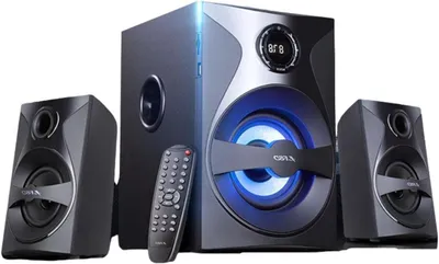 Productafbeelding van Multimedia Speaker Systeem - Bluetooth Speaker Draadloze Speaker - Muziek Luisteren - Met Subwoofer - 5.25 Inch - Zwart