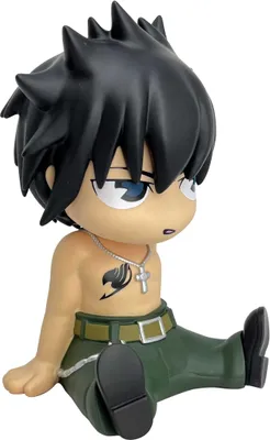 Produktbild von Plastoy Fairy Tail Spardose Grey 18 cm