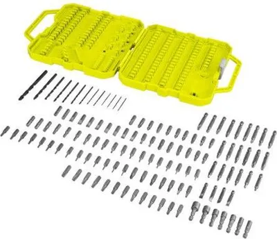Immagine prodotto di Set di accessori per avvitatura e foratura RYOBI, 127 pezzi, RAK127DDSD