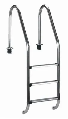 Produktbild von myPOOL Edelstahl Tiefbeckenleiter Weitholm 1,20 m