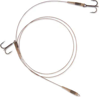 Produktbild von Quantum Mr Pike Universal Leader 60cm 13,6kg 2 Haken - Hechtvorfach, Größe:2