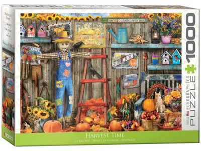 Produktbild von Wundervolle Erntezeit - 1000 Teile Puzzle - Format 68x48 cm