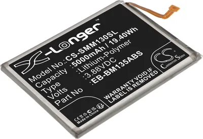 Produktbild von TECHTEK Akku Kompatibel mit [Samsung] Galaxy M13, Galaxy M13 5G 2022, SM-M136B/DS Ersetzt EB-BM135ABS