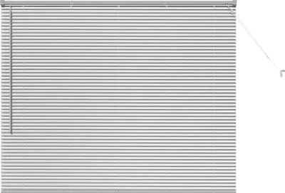 Obrázok produktu pre vidaXL Lamellové žalúzie, strieborné, 130 x 160 cm, hliník