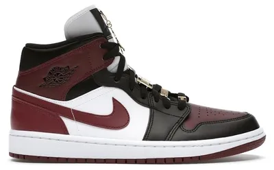 Image de Jordan 1 Mid SE Noir et Betterave Foncé (pour femmes) - Taille EU 40