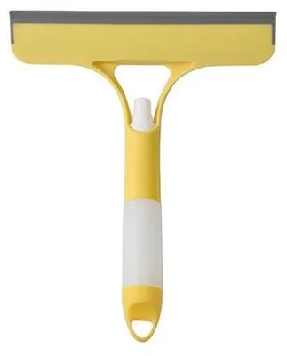 Imagen del producto de Tirador automático para ventanas, multifuncional, para superficies de vidrio, paredes de ducha revestidas con azulejos, ventanas de automóviles, color amarillo.