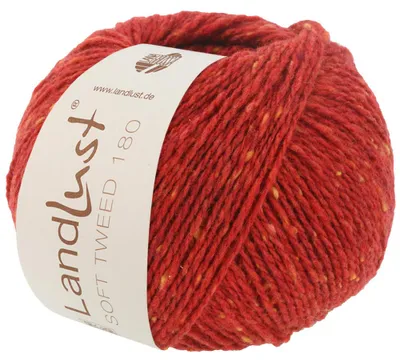 Produktbild von Lana Grossa - Landlust Soft Tweed 180 0111 rot meliert