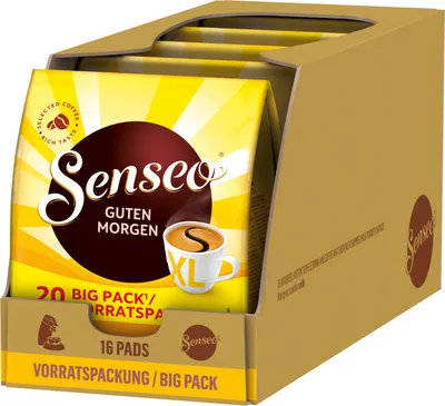 Produktbild von SENSEO Pads Guten Morgen XL 5 x 20 Getränke Vorteilspack