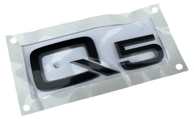 Produktbild von Audi Q5 FY Schriftzug Emblem schwarz Logo Original Heckklappe