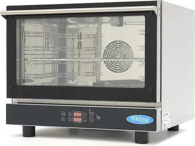 Produktbild von Maxima - Gastro Combi - Dampfofen - Passt 4 Tabletts (1/1GN / 60 x 40 cm) - Digital Anzeige - 400 V