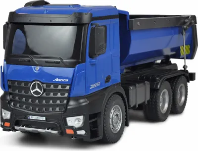 Obrázok produktu pre AMEWI 22537 Amewi RC Baustelle LKW Arocs Kipper blau NiMH Akku 400mAh/8+