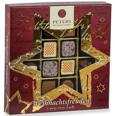 Image de Peters Weihnachtsfreuden Mélange de pralines sans alcool 200g