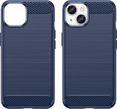 Immagine prodotto di Custodia Cadorabo per Apple iPhone 14 PLUS in TPU blu protettivo custodia cover telefono cellulare