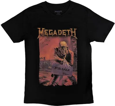 Produktbild von Megadeth - "Peace Sells" T-Shirt für Herren/Damen Uni RO10369 (L) (Schwarz)
