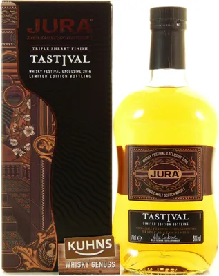 Produktbild von Isle of Jura Tastival 2016 51% Vol. 0,7 Ltr. Flasche