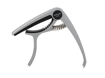 Image de Verk 01447 Capodaster pour guitares classiques et électriques argenté
