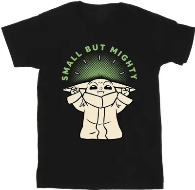 Image de Star Wars - "The Mandalorian Small But Mighty" T-shirt pour homme BI47357 (M) (Noir)